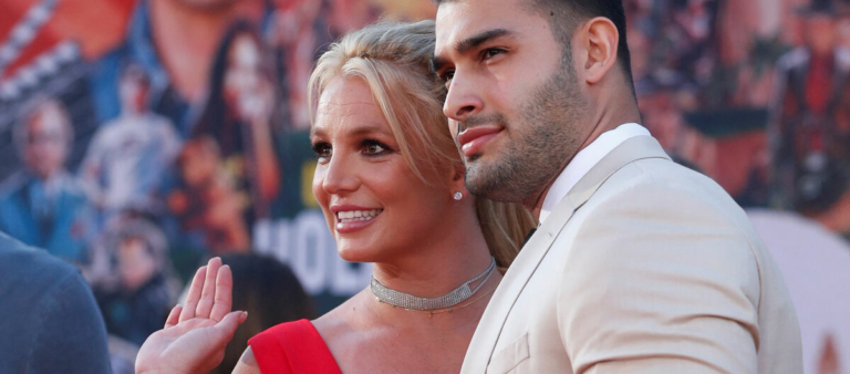 Britney Spears og Sam Ashgari. Foto: Mario Anzuoni/Reuters/Ritzau Scanpix